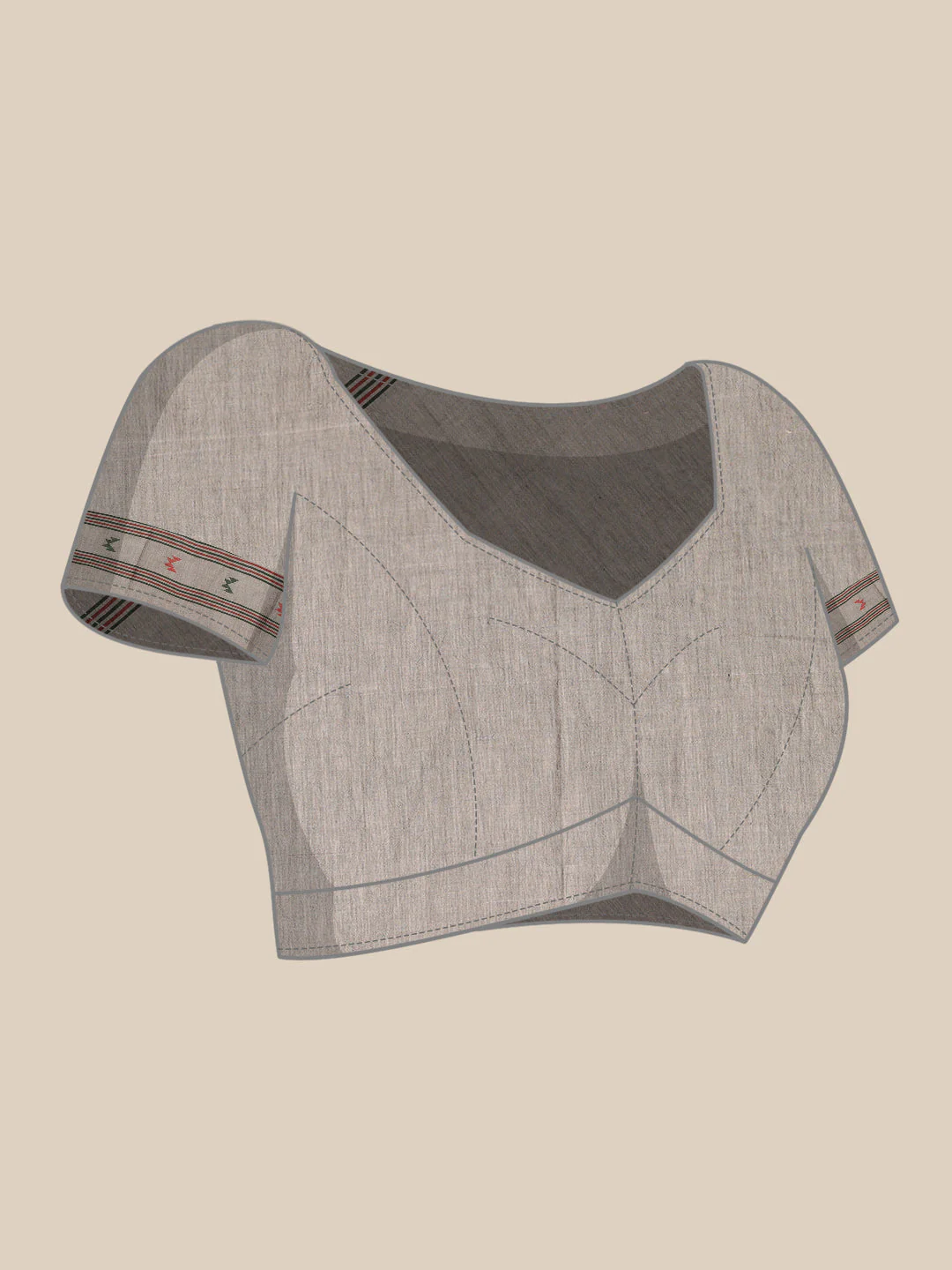 Handloom Jamdani Cotton Saree | Shobitam - Image 13