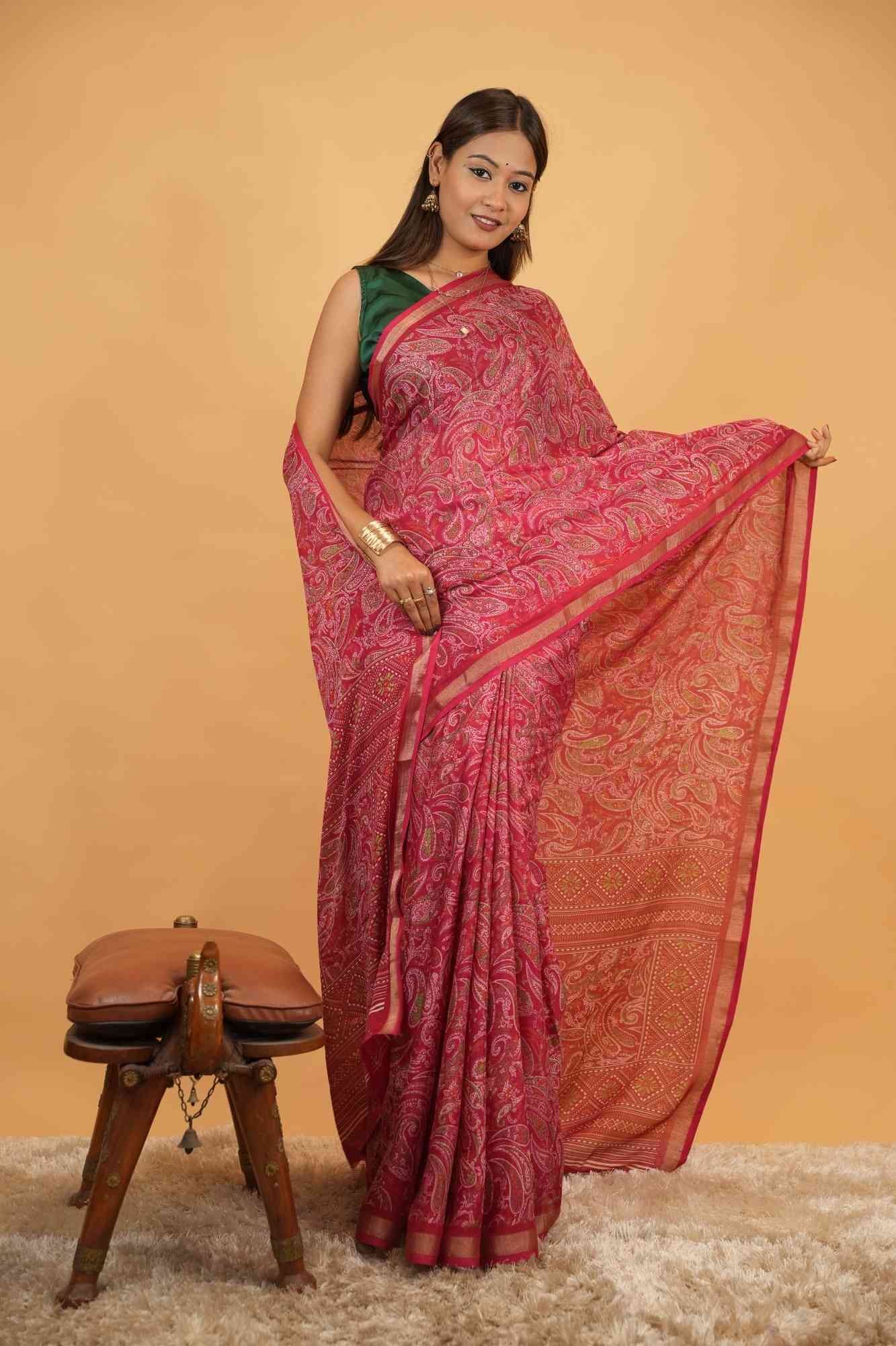New Pre-Stitched Sarees