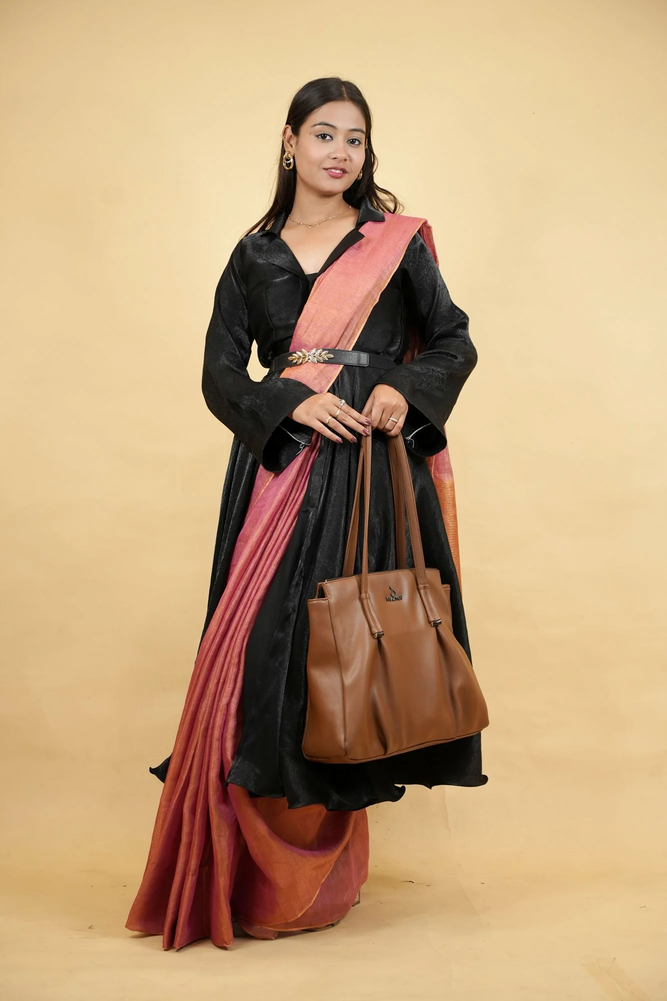 Long Jacket style designer blouse with full sleeve - Image 6