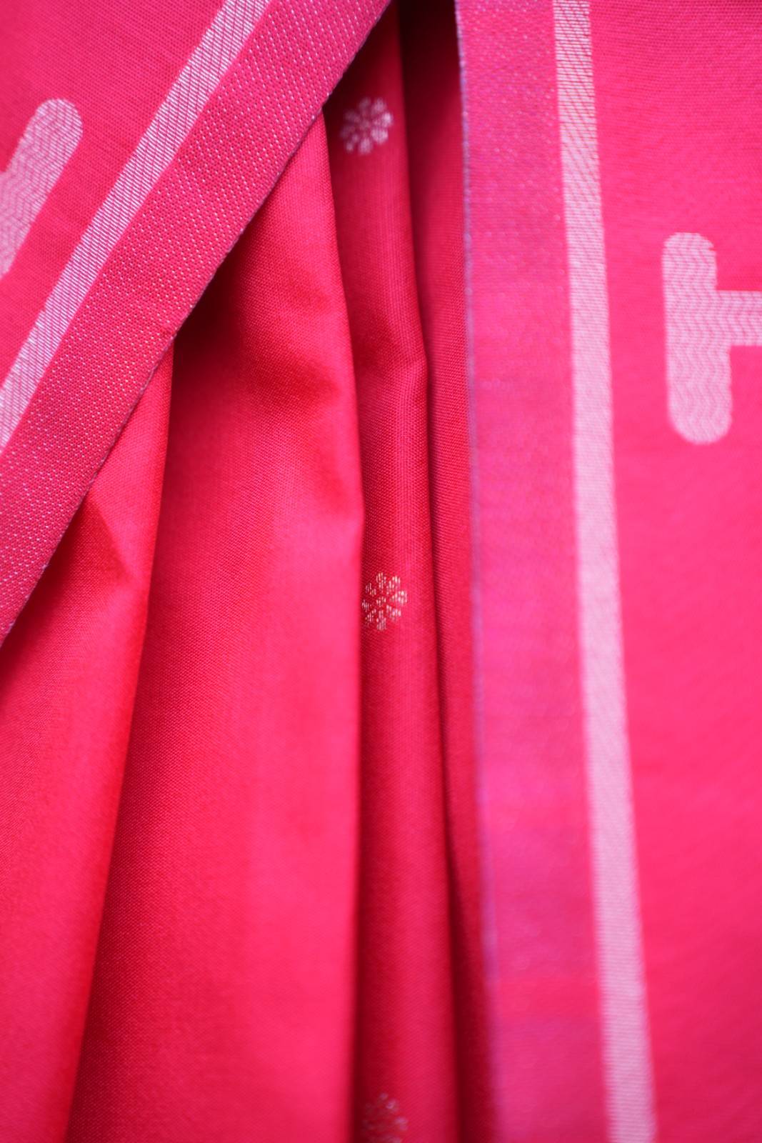 Nita Ambani inspired Kanchipuram With Golden Mina Zari Art & Gayatri Mantra Printed Palla Ready To Wear Saree - Image 7