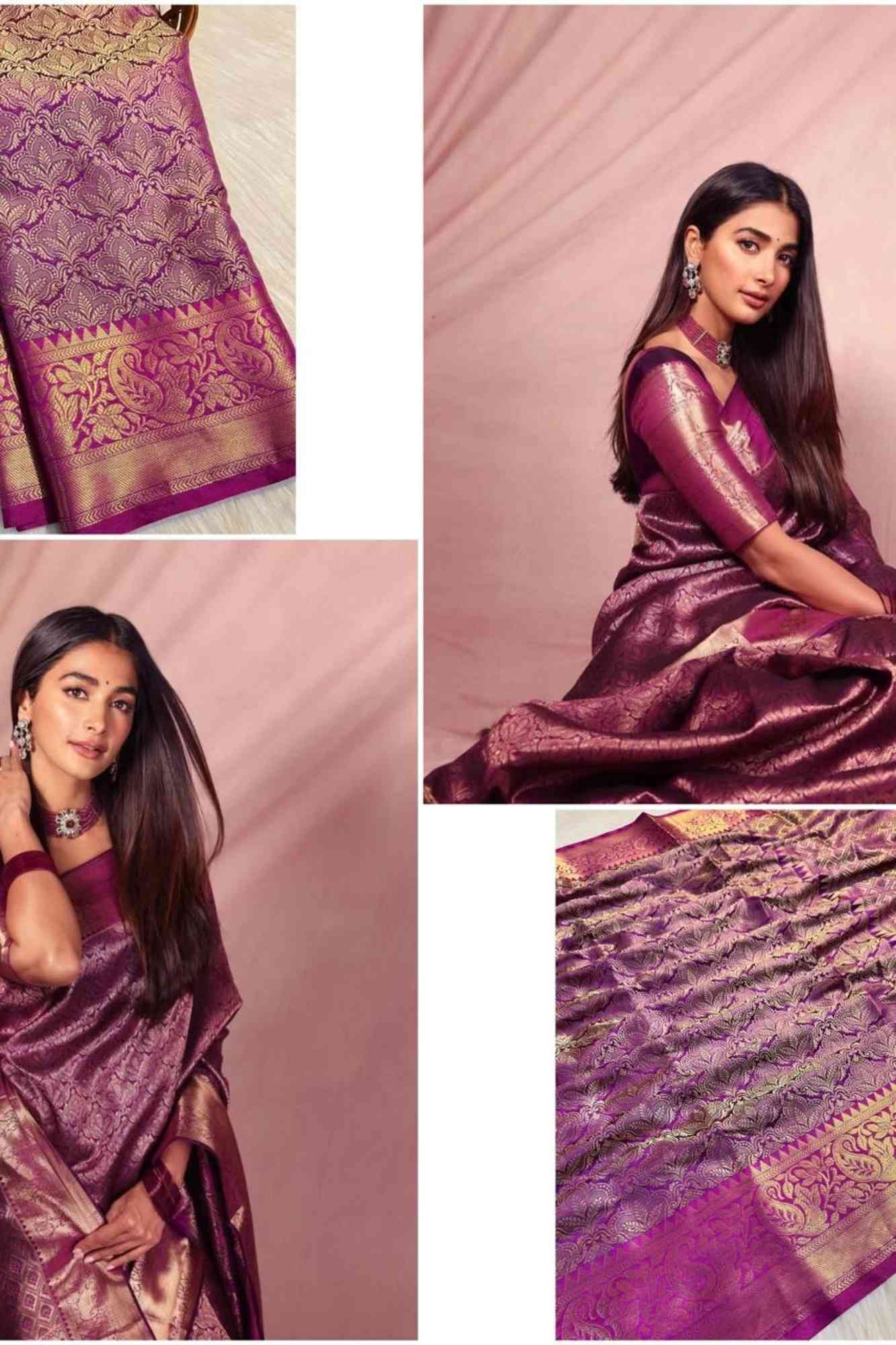 Tapeta Silk with Zari Weaving Ready To Wear Saree - Image 21
