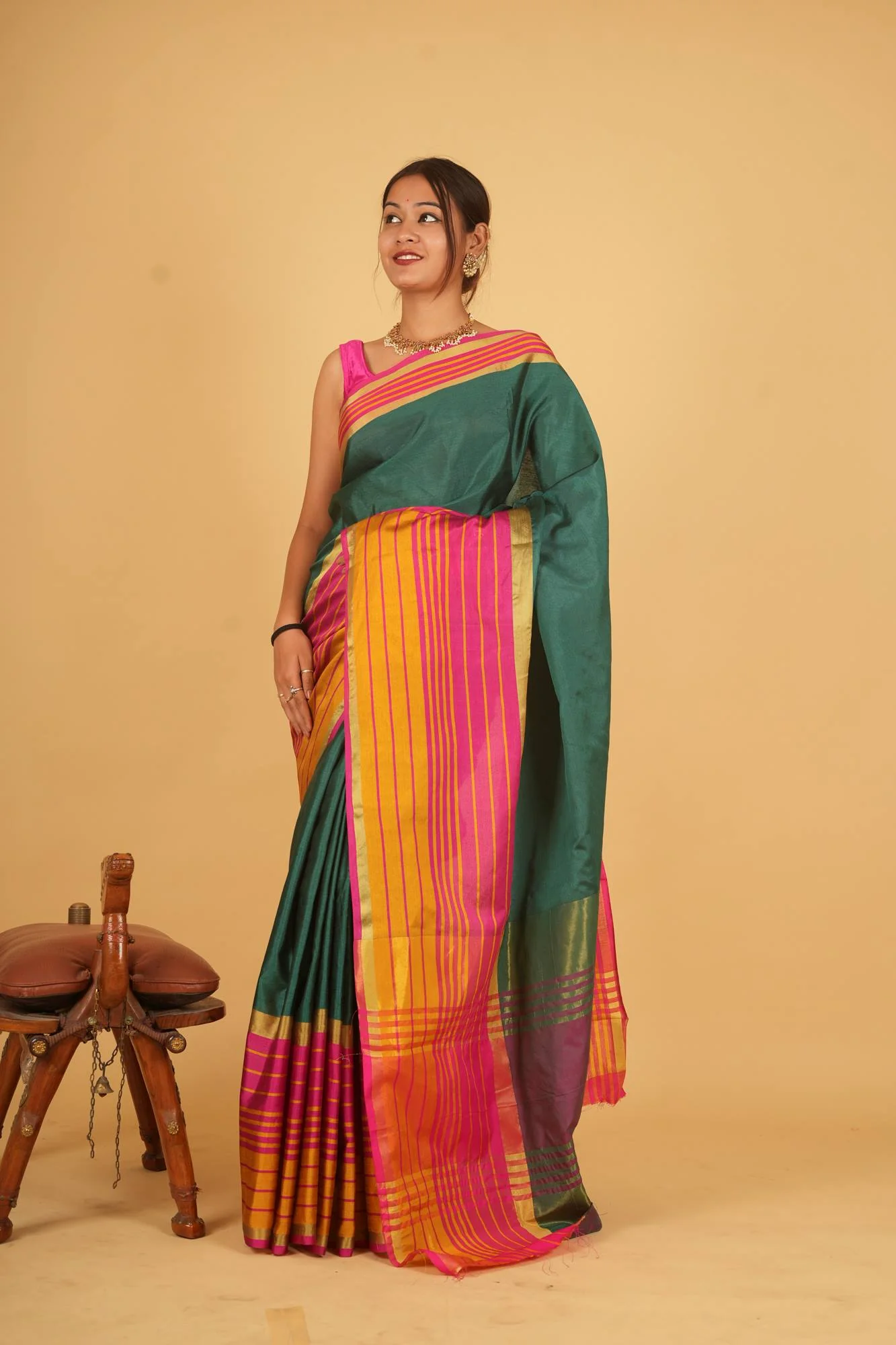 Festive Ready to Wear Saree - Image 3