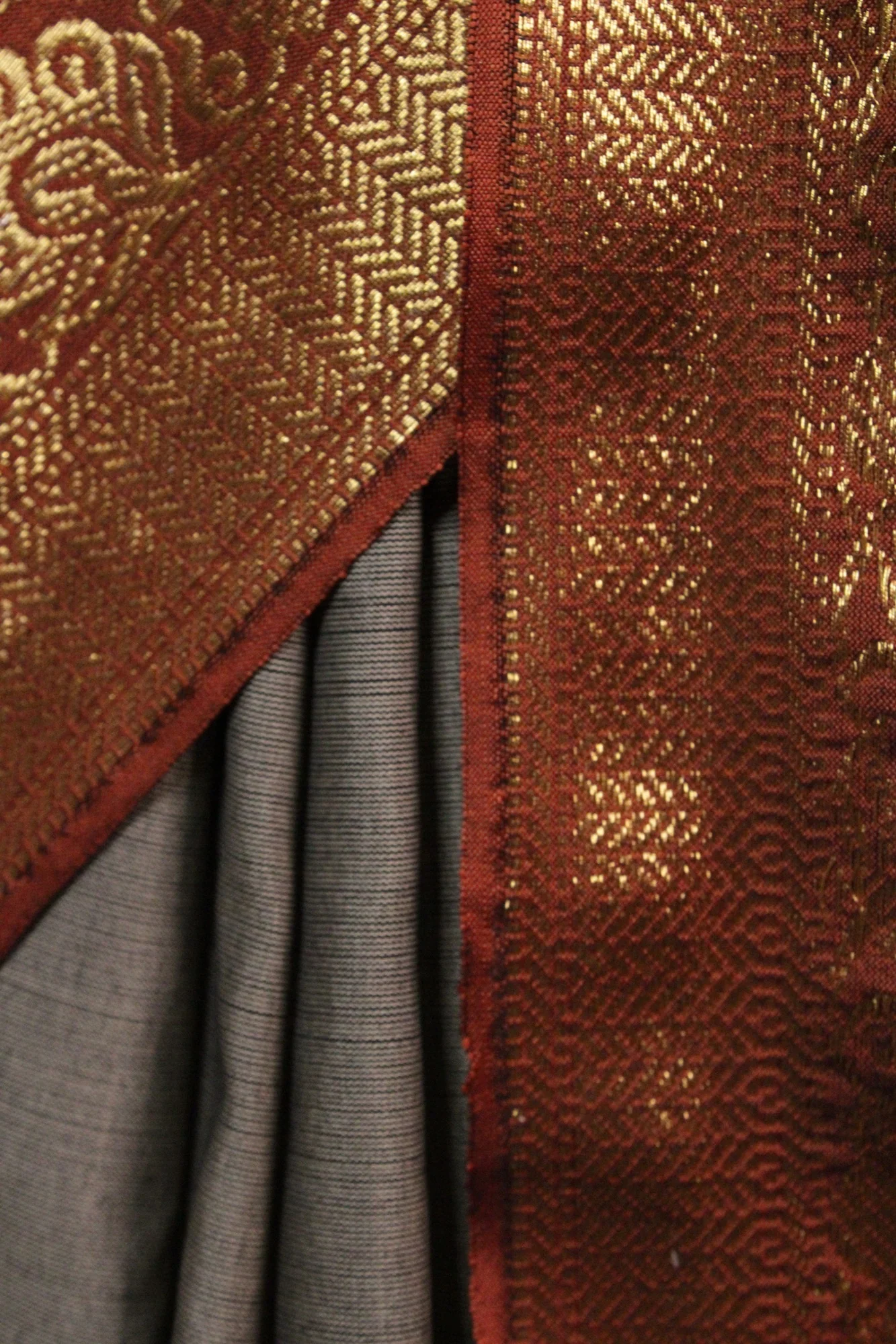 Theni Fine Cotton Wrap in 1 minute Saree with Chettinad Border - Image 5
